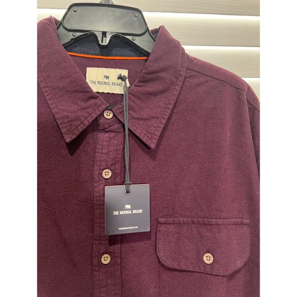 The Normal Brand Chamois Button Up Shirt - NWT - Size XXL - Picture 4 of 4